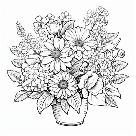 dibujos de flores para imprimir.